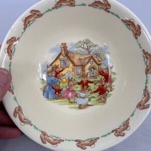 Royal Doulton Bunnykins "Ring around the Rosie" Child Cereal